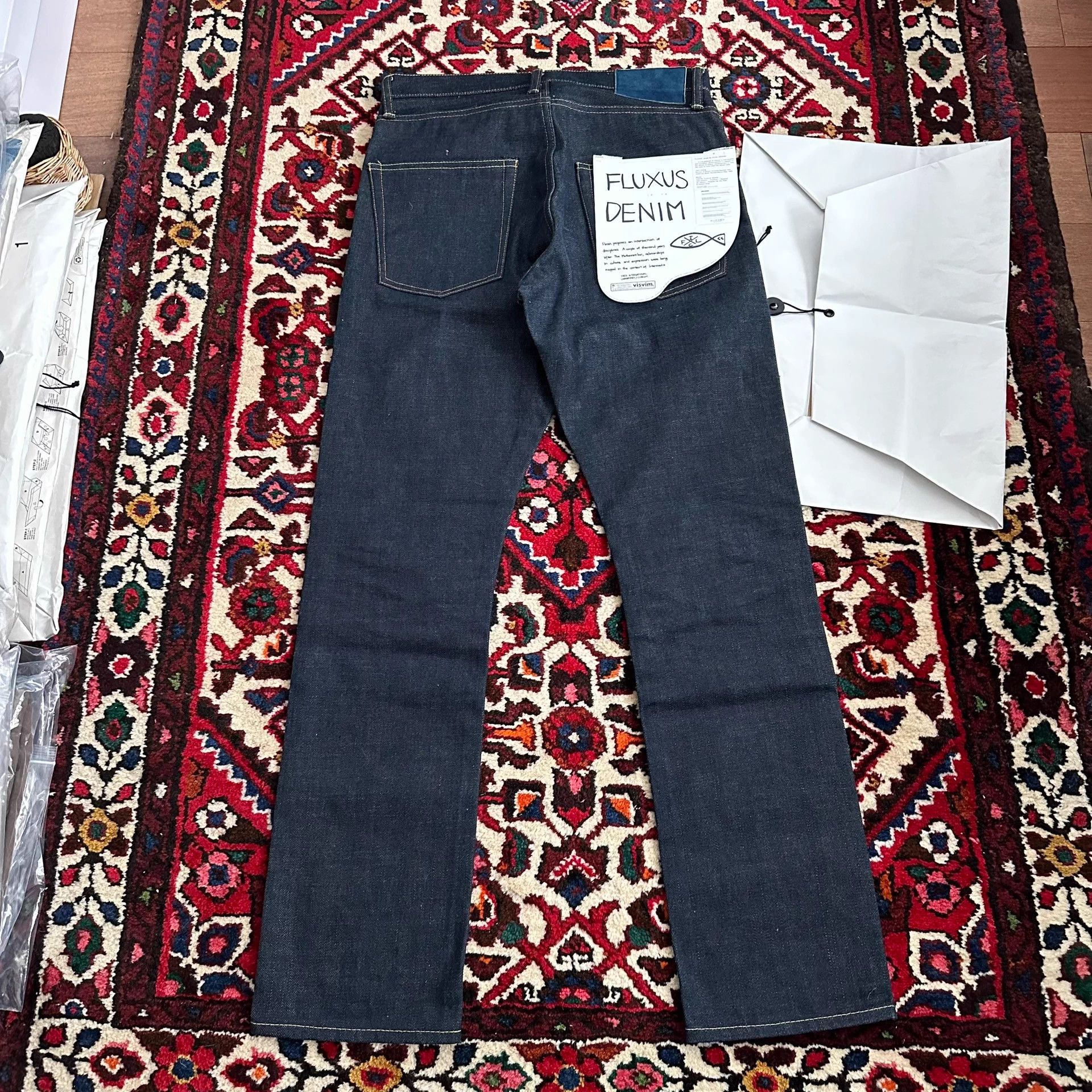 Visvim visvim 17aw 11r raw denim jeans w32 l30 Size US 32 / EU 48 - 2 Thumbnail