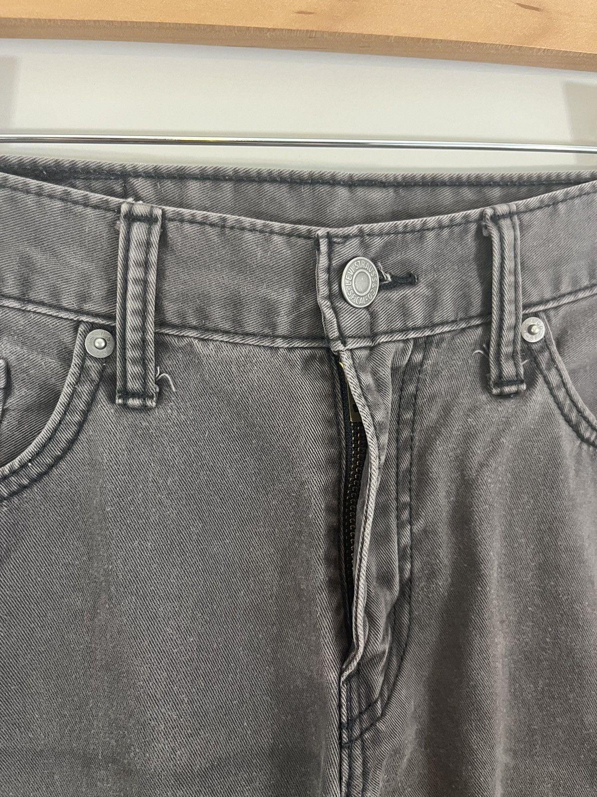 Vintage Sun Faded Perfect Released Hem Distressed Jeans Size US 34 / EU 50 - 8 Thumbnail