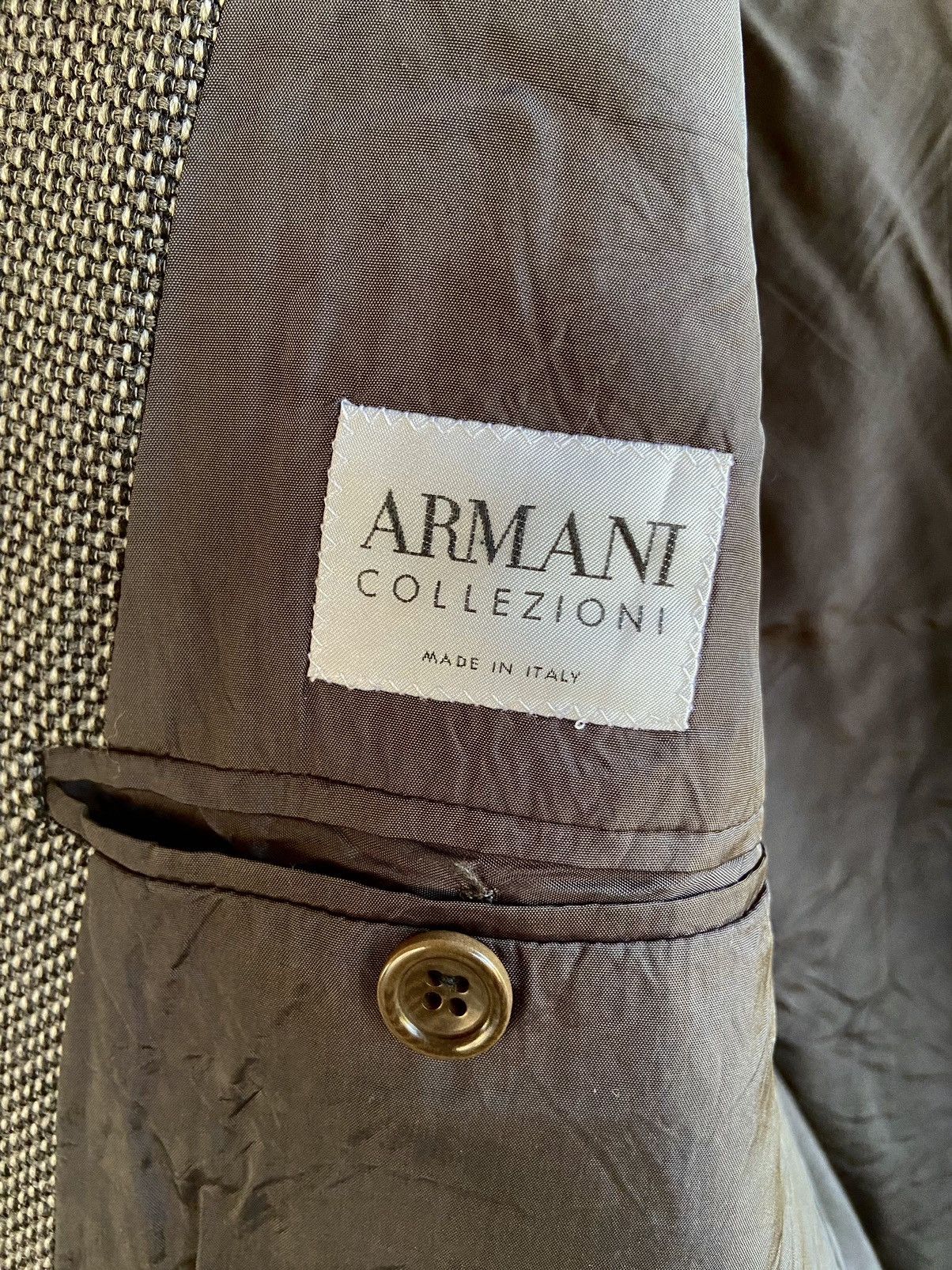 Armani Vintage Armani Collezioni blazer size 50/R Size 50R - 5 Thumbnail