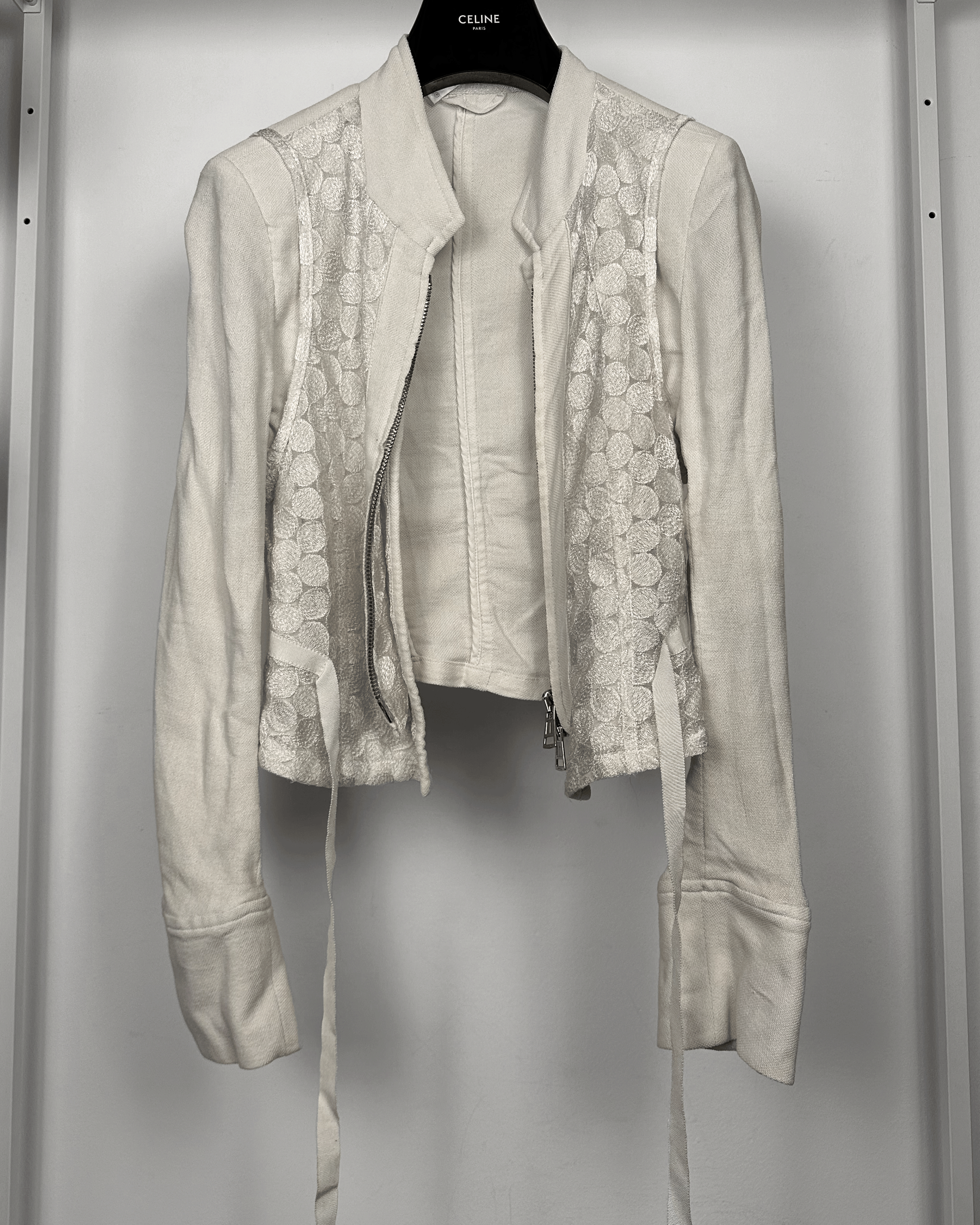 Ann Demeulemeester Ann Demeulemeester Viscose Blend Blouse Jacket Size US S / EU 44-46 / 1 - 5 Thumbnail