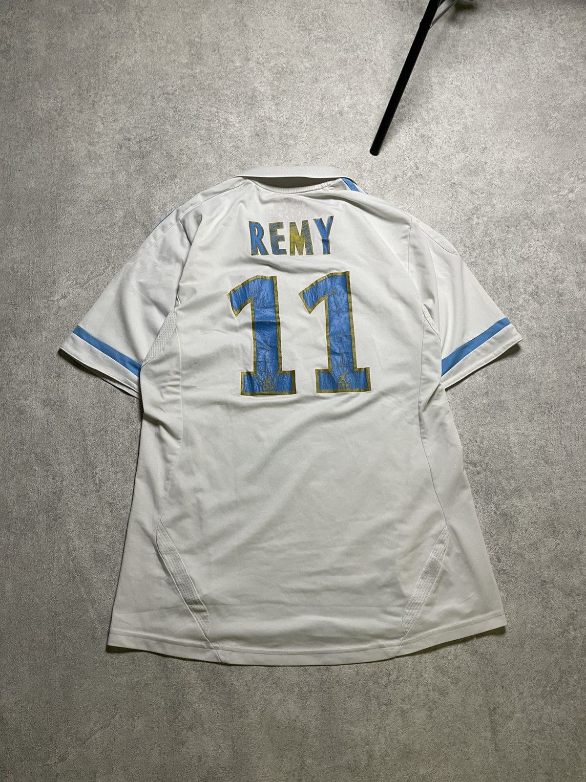 Adidas Olympique Marseille 2010/11 Home Jersey – Rémy SOCCER JERSEY Size US L / EU 52-54 / 3 - 17 Thumbnail
