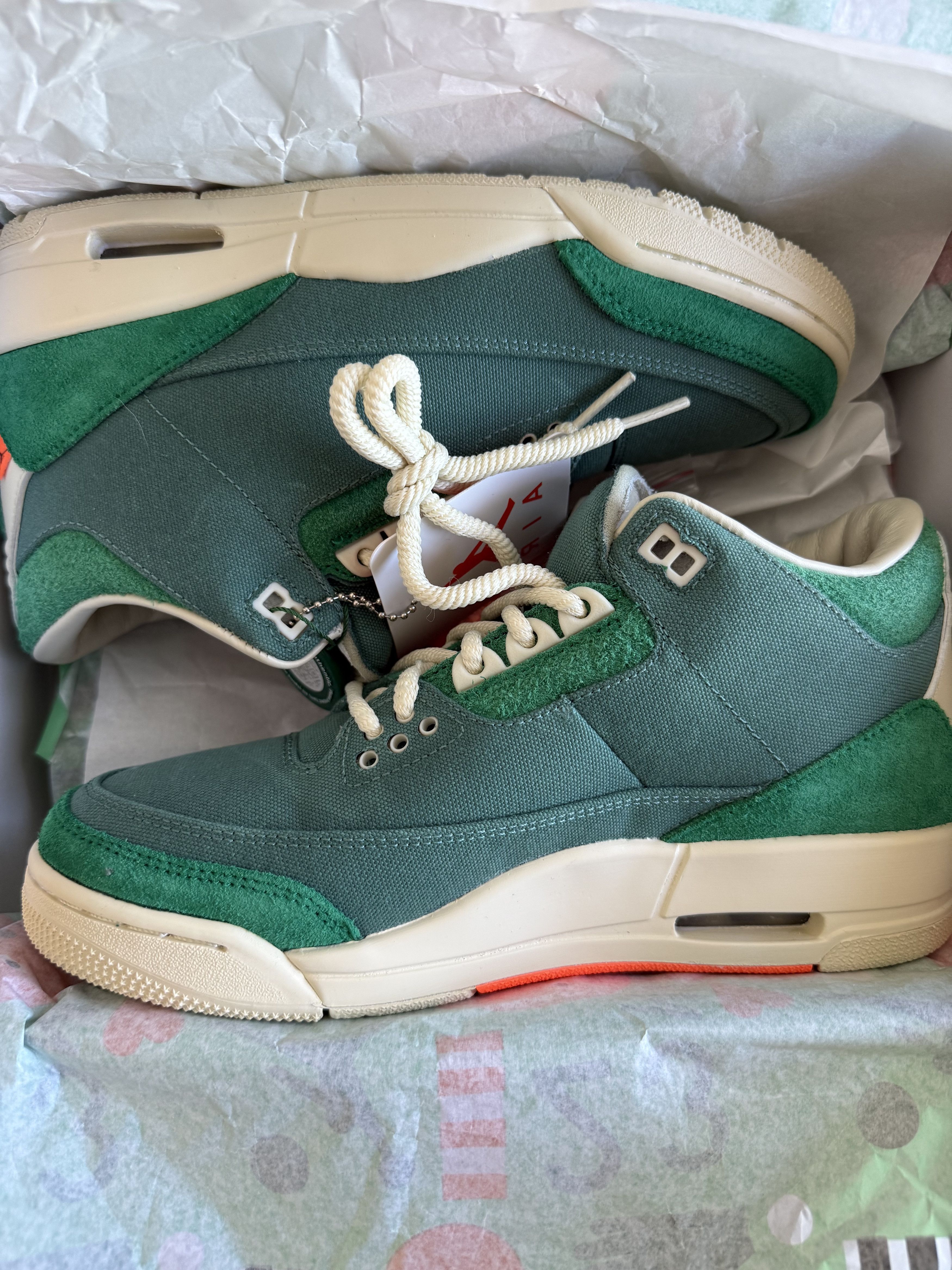 Jordan Brand × Nina Chanel Abney Jordan 3 Retro SP Nina Chanel Abney Bicoastal Sz 8 Deadstock Size US 8 / IT 38 - 5 Thumbnail