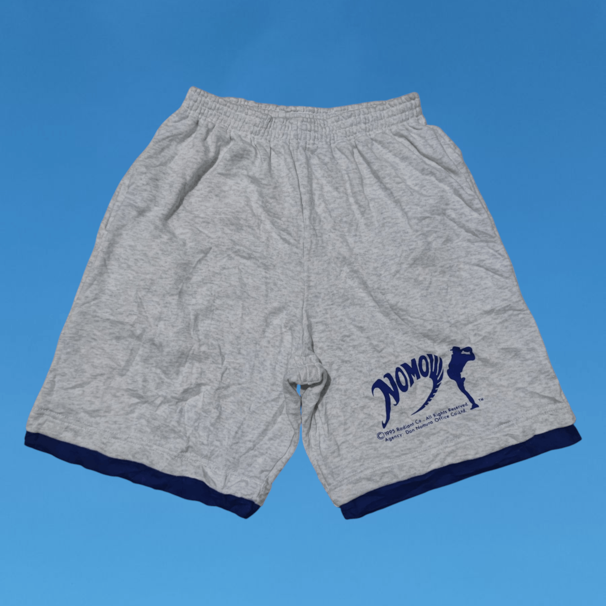 Japanese Brand × MLB × Vintage 1995 Hideo Nomo Short Pants Size US 30 / EU 46 - 1 Thumbnail