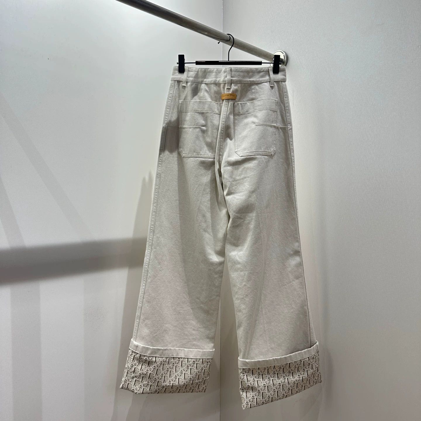 Dior 25SS feb427 inner allover print oversized jeans 34