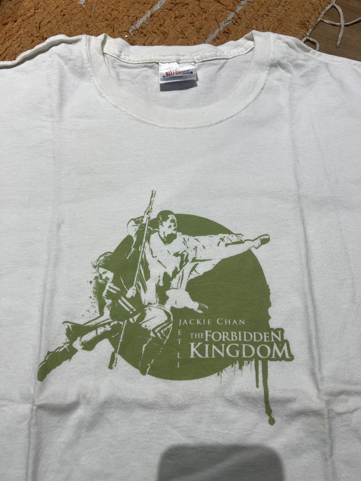 Vintage Jackie Chan Jet Li the forbidden kingdom movie tee