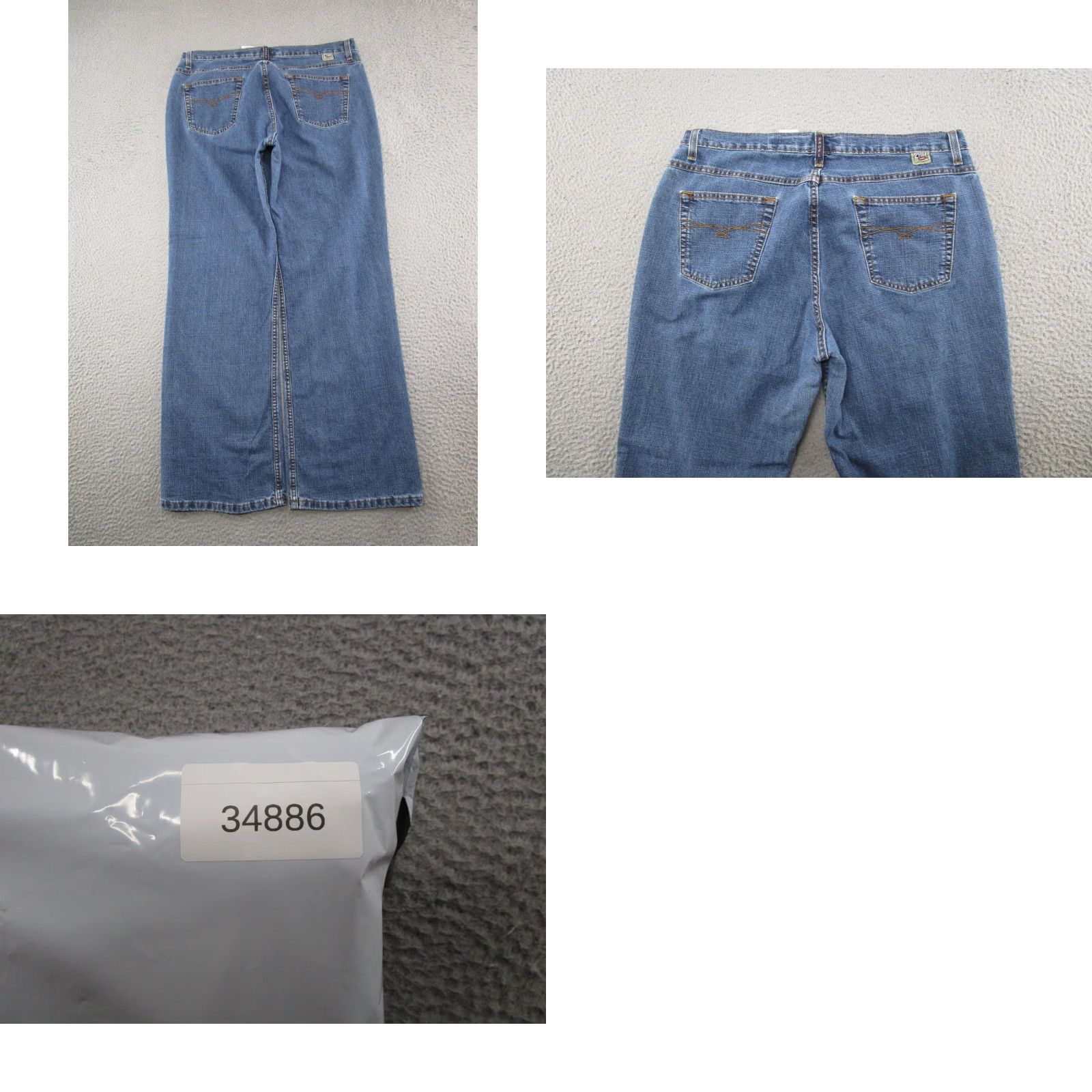Vintage VINTAGE Cruel Girl Boot Cut Jeans Women's Size 17 R Blue Denim 5-Pocket Design Boots Size 38" / US 16 / IT 52 - 9 Thumbnail