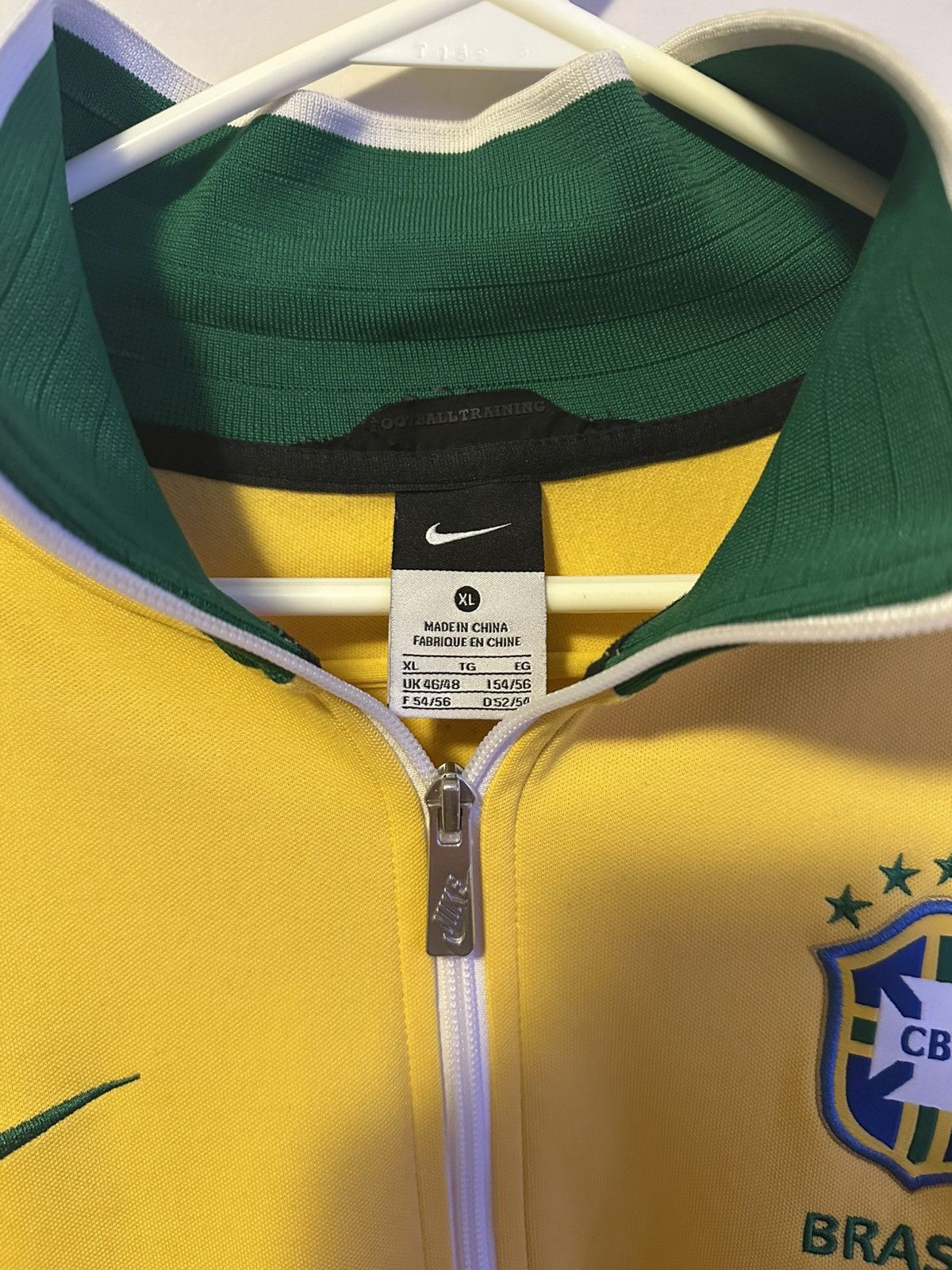 Nike × Nike ACG × Vintage Nike Brasil N98 Men’s Jacket World Cup 2010 Size US XL / EU 56 / 4 - 3 Thumbnail