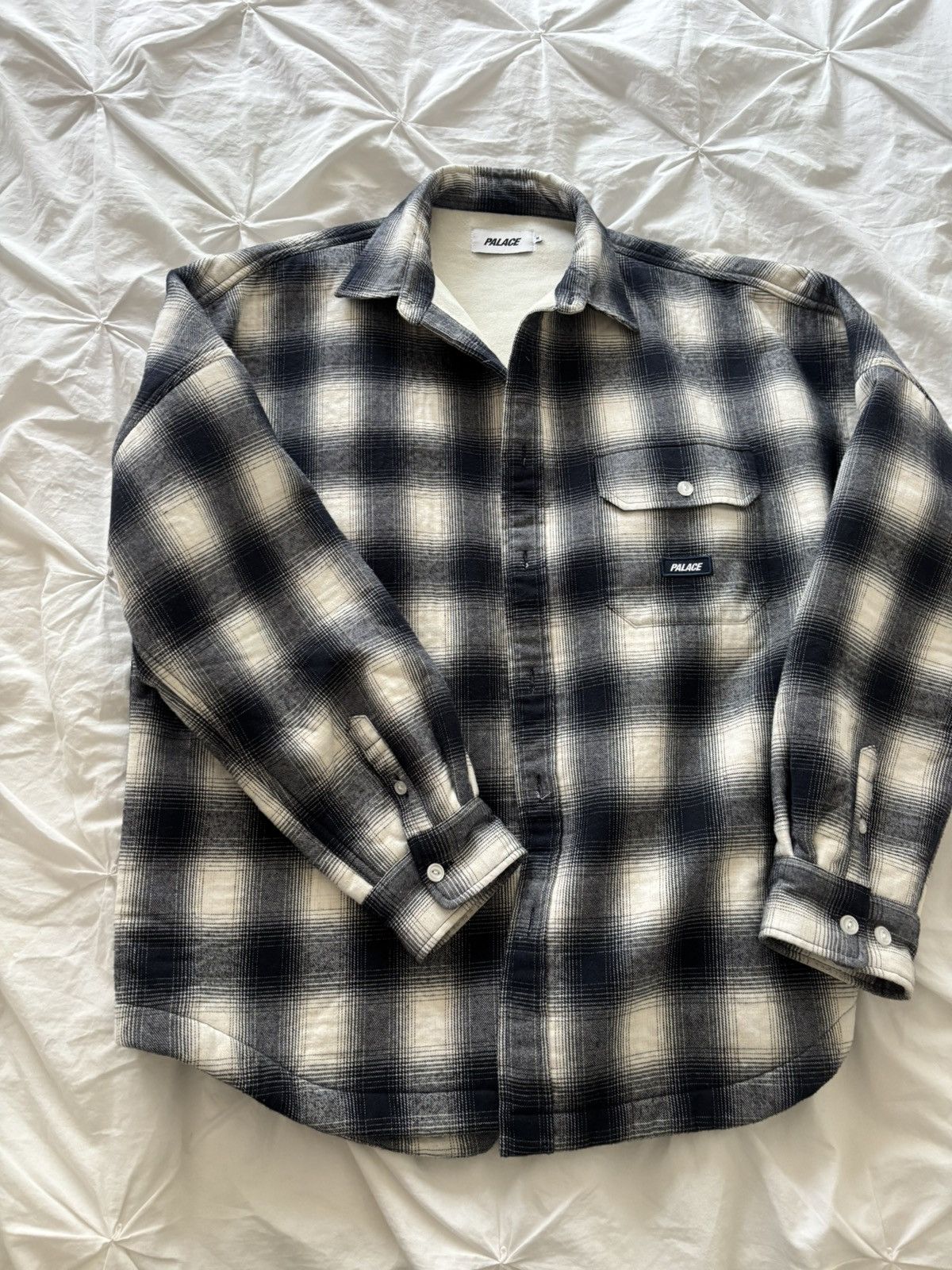 トップス PALACE NEIGHBORHOOD Shirt Gray Ombre トップス PALACE NEIGHBORHOOD Shirt Gray Ombre Palace x