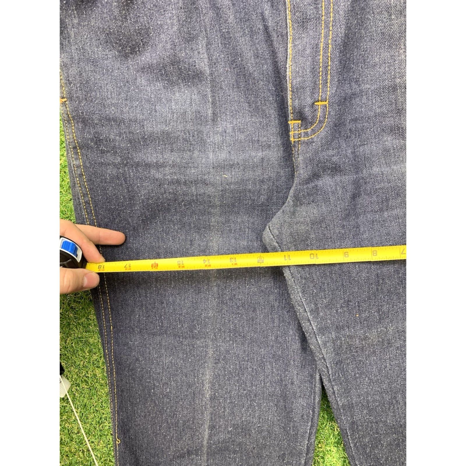 Vintage Vintage Montgomery Ward Jeans Womens 16 Regular 30x34 Denim Blue Mod Go-Go 1980s Womens Jeans Size 38" / US 16 / IT 52 - 5 Thumbnail