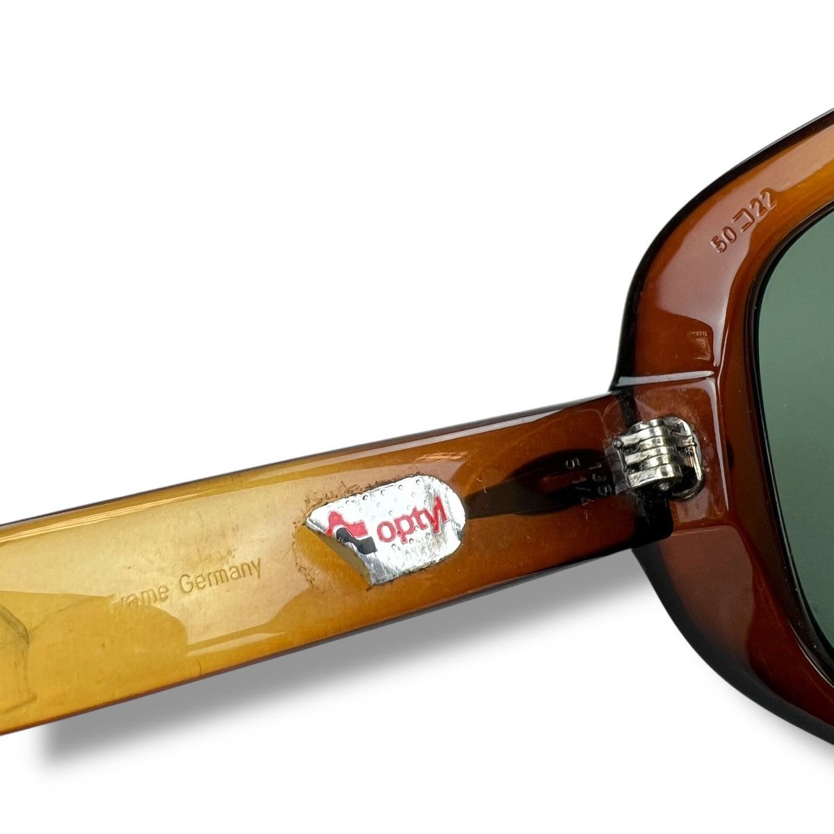 Dior Dior 1970’s Amber Frame Sunglasses Size ONE SIZE - 5 Thumbnail