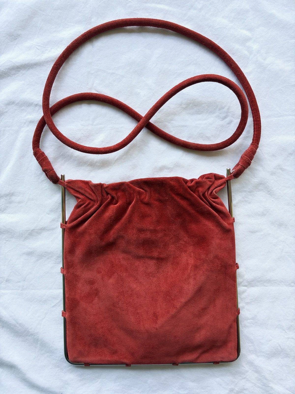 Maison Margiela Margiela suede bag Size ONE SIZE - 1 Thumbnail