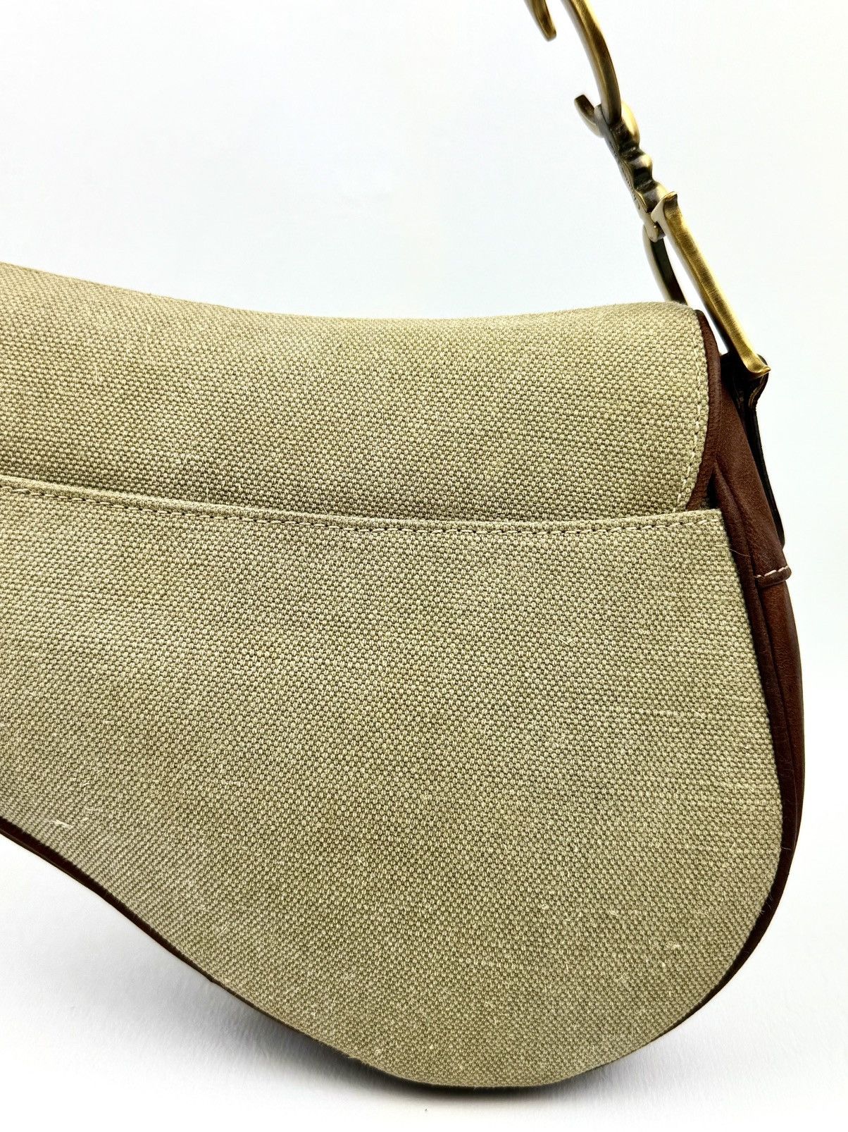 Dior Dior - John Galliano - SS/03 - Khaki & Brown - Saddle Size ONE SIZE - 18 Thumbnail