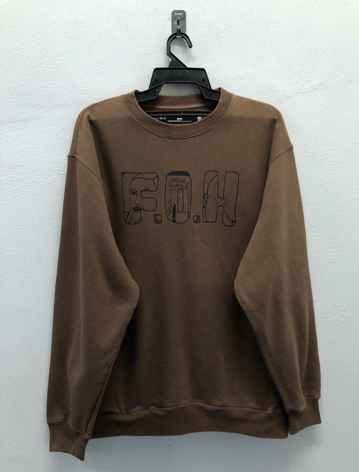 Japanese Brand Vintage mlxl F.O.H Consida Yourself FlickerOfHope Sweatshirt Size US L / EU 52-54 / 3 - 1 Thumbnail