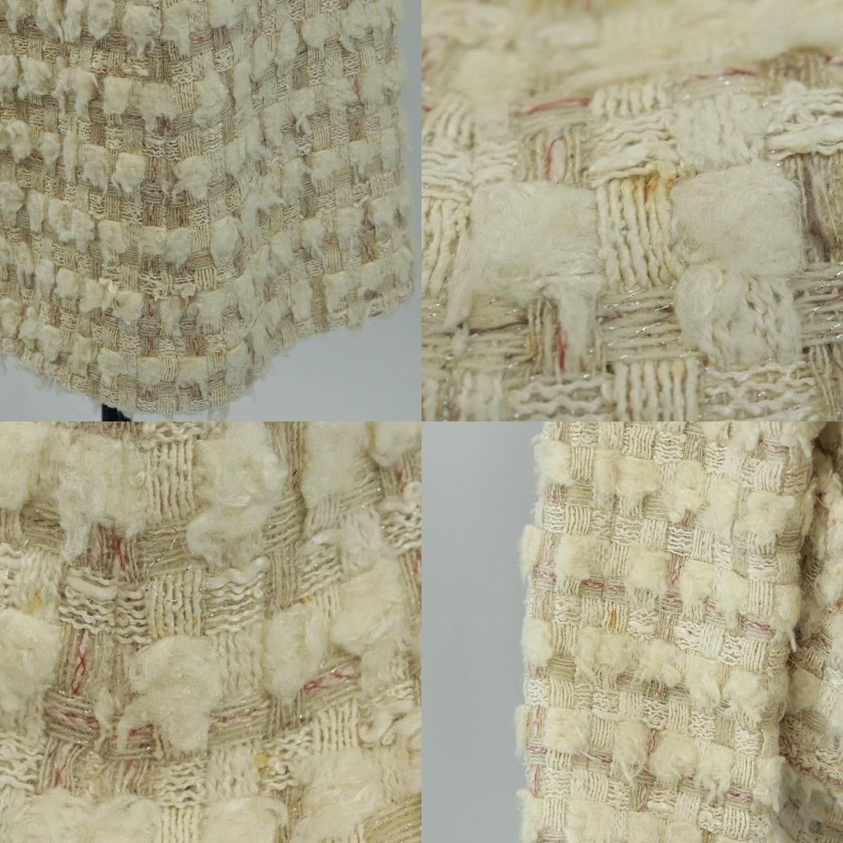 Chanel Chanel Tweed Jacket Skirt Setup Size US XXS / EU 40 - 5 Thumbnail