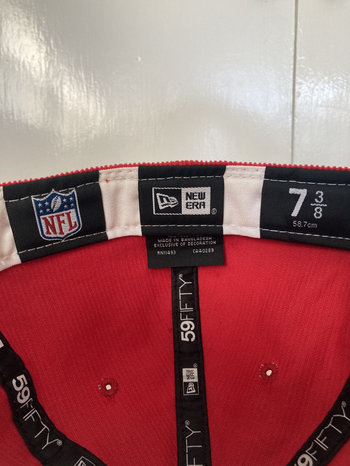 NFL × New Era SAN FRANCISCO 49ERS NEW ERA CORDUROY HAT CAP 1995 PRO BOWL Size ONE SIZE - 13 Thumbnail