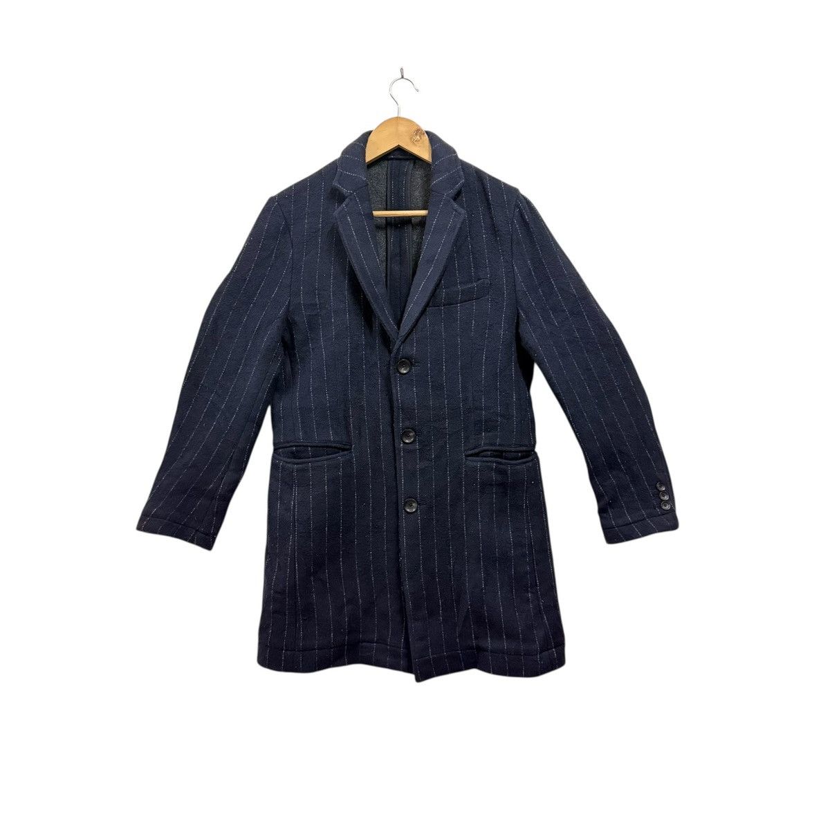 Journal Standard Lematex Pinstriped Coat Jacket