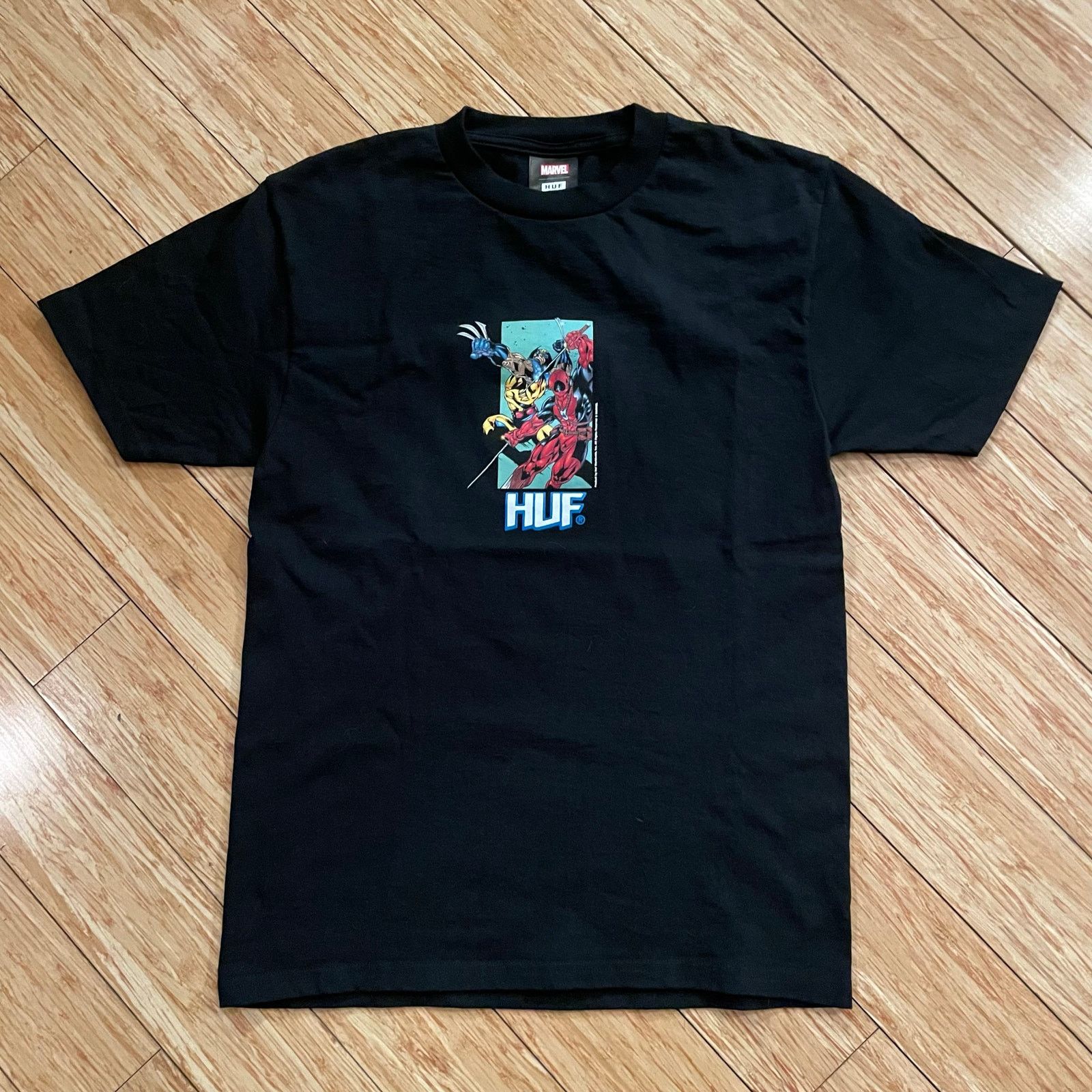 Huf Huf x Marvel Wolverine Deadpool T-Shirt streetwear comics Size US S / EU 44-46 / 1 - 1 Thumbnail