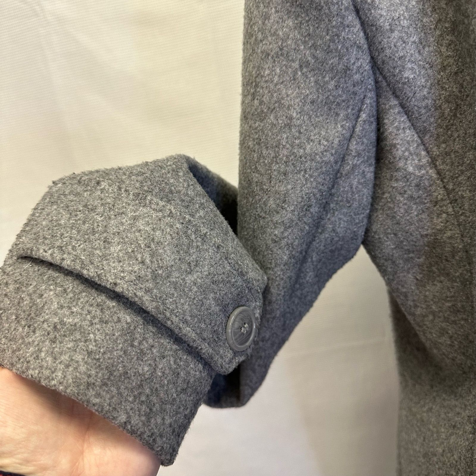 Andrew Marc Marc New York by Andrew Marc Women’s Gray Wool Coat Size M / US 6-8 / IT 42-44 - 7 Thumbnail