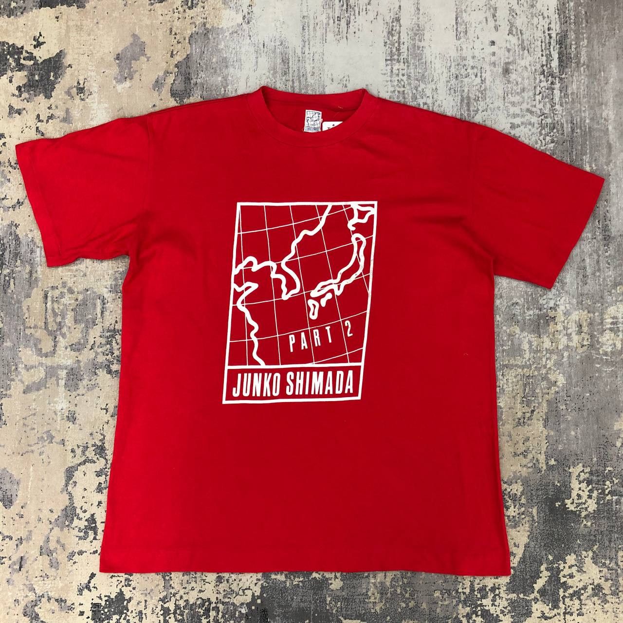 Junko Shimada T374 JUNKO SHIMADA PART 2 WORLD MAP TEE Size US M / EU 48-50 / 2 - 1 Thumbnail