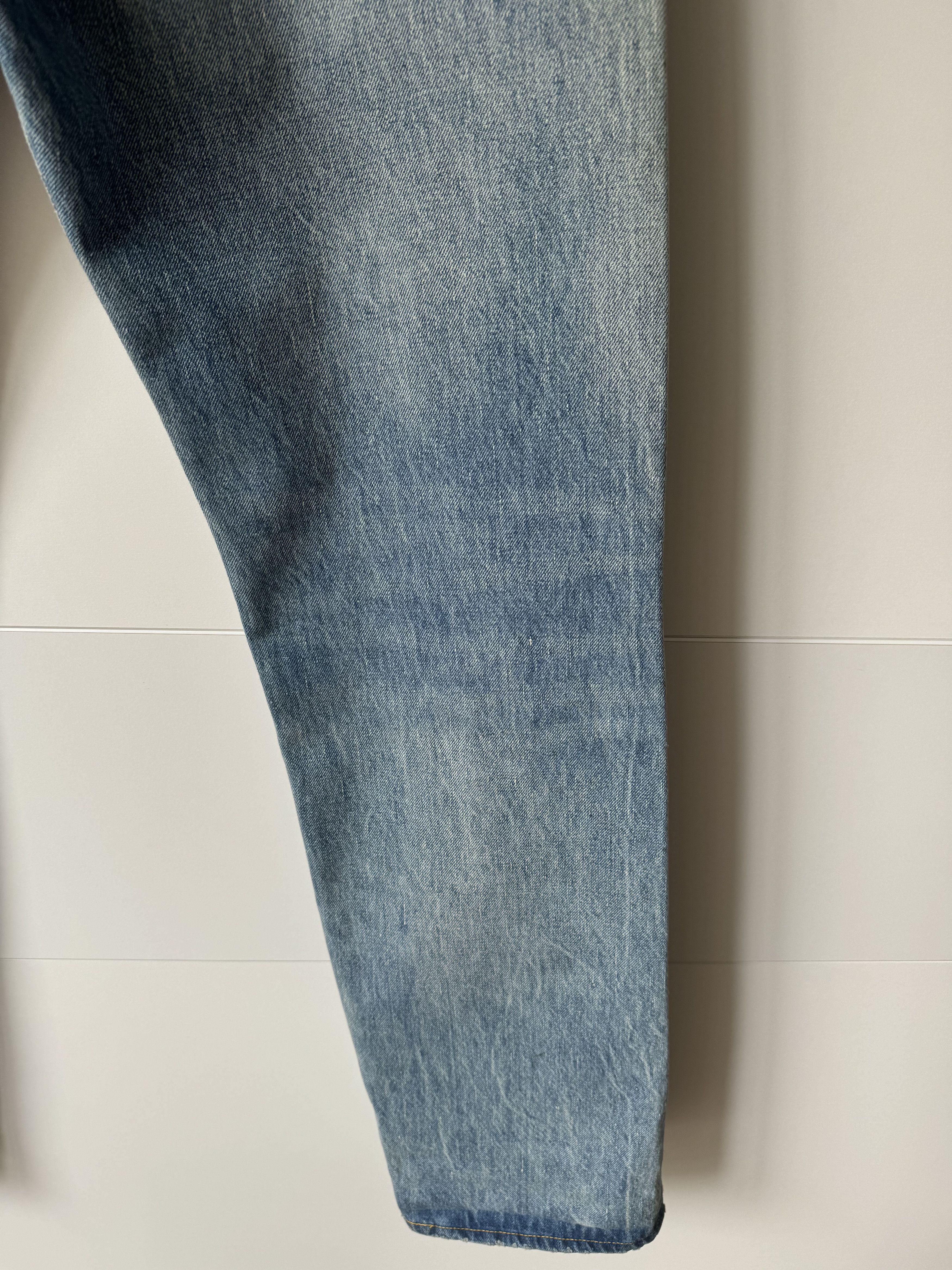 Levi's Vintage Clothing [W29/L32] 1955 501 Jean (Olive You Rock) Size US 30 / EU 46 - 9 Thumbnail