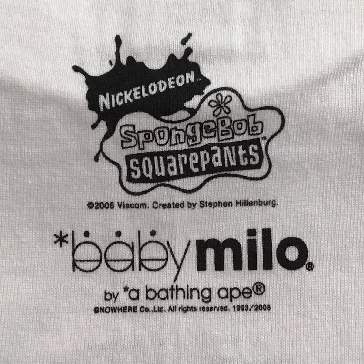 Bape × Nickelodeon BAPE × Spongebob Milo T-shirt Size US M / EU 48-50 / 2 - 4 Thumbnail