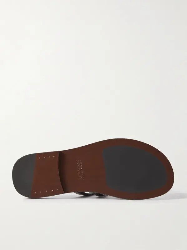 Brunello Cucinelli o1la1rc1a0325 Slippers in Brown Size US 11 / EU 44 - 4 Thumbnail