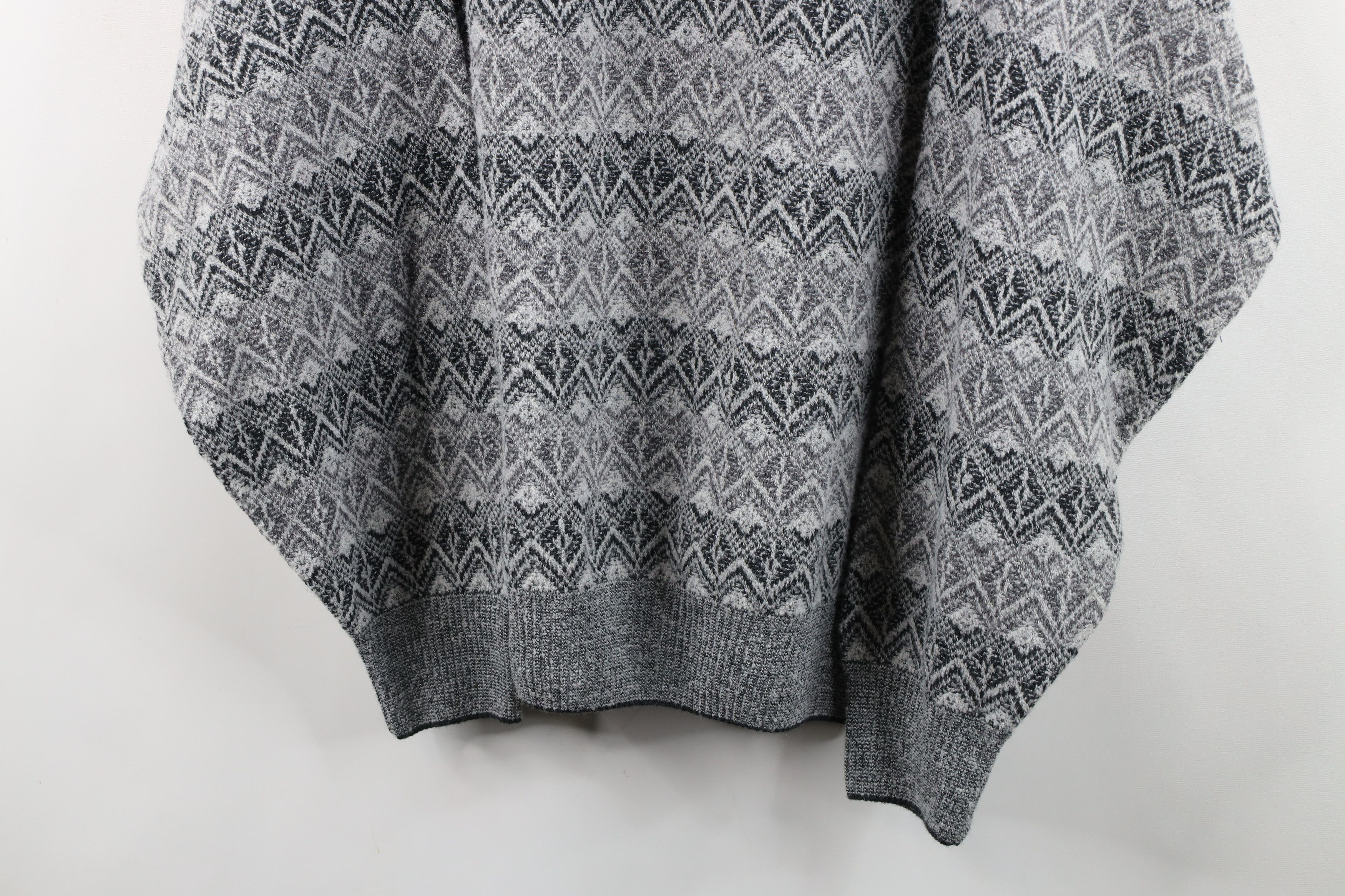 Vintage Vintage 90s Streetwear Wool Blend Knit Collared Sweater Size XL / US 12-14 / IT 48-50 - 3 Thumbnail