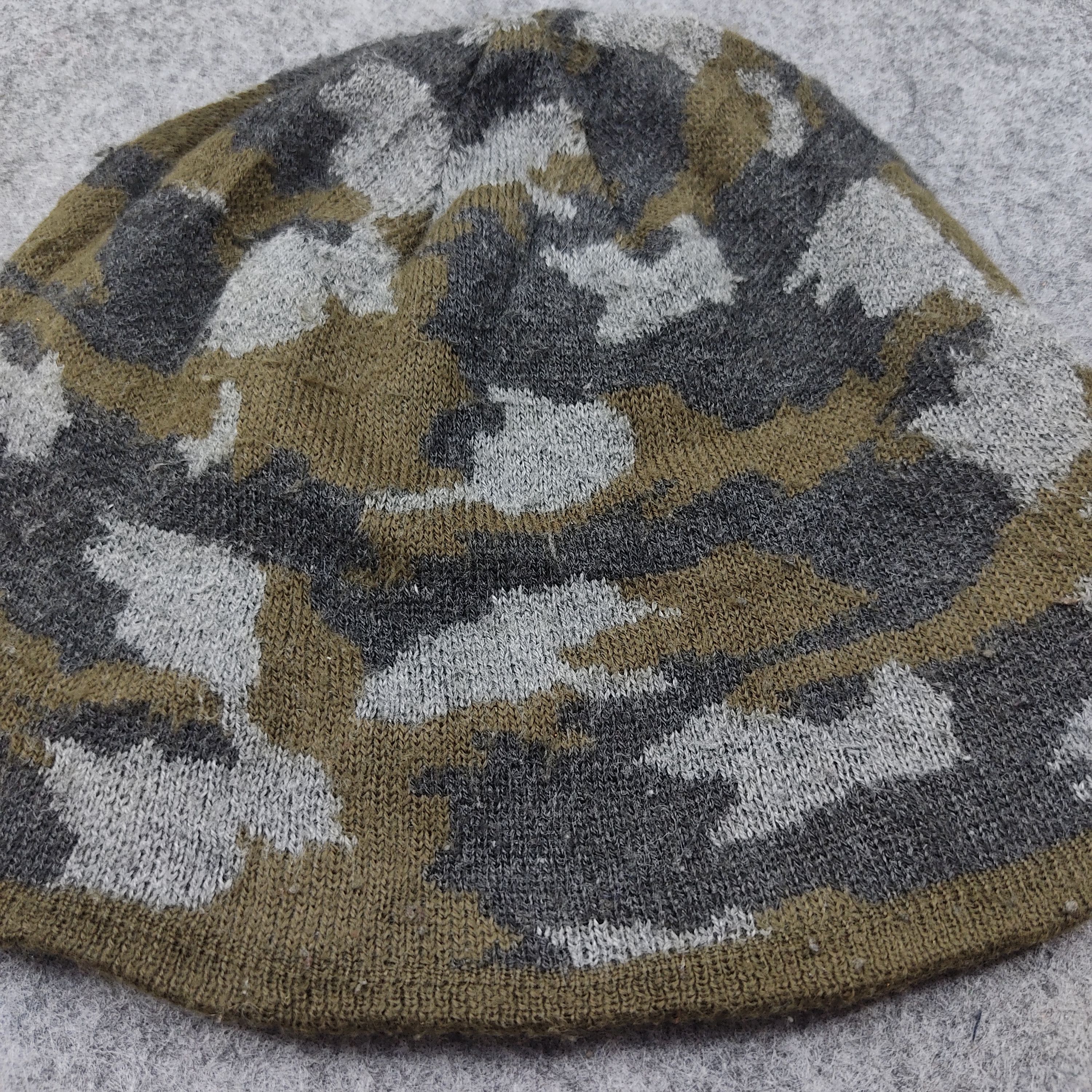 Japanese Brand Vintage Japanese Brand Army Style Beanie/Snow Hat/Snow Cap Size ONE SIZE - 2 Thumbnail