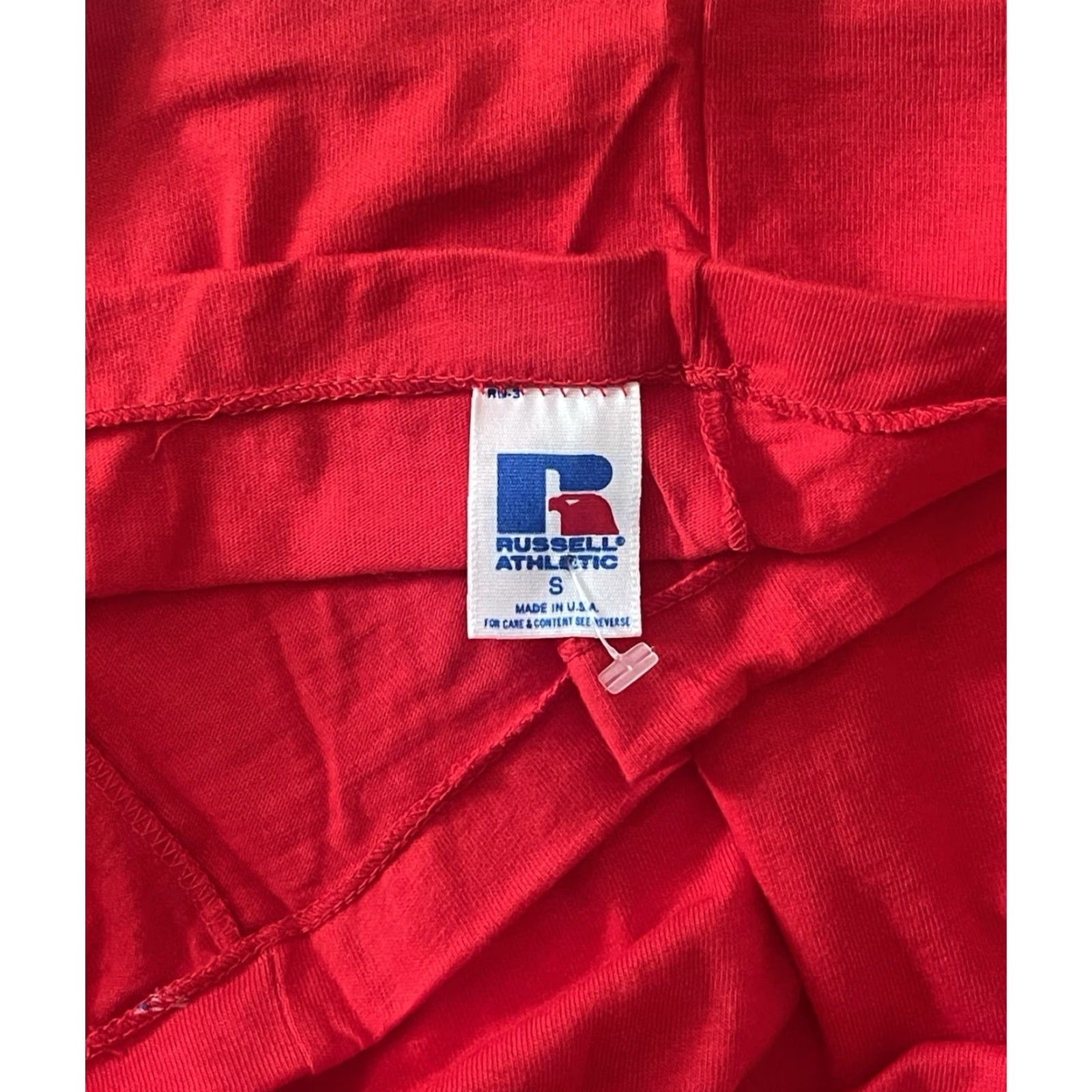 Russell Athletic VINTAGE Russell Athletic Mock Turtleneck Shirt Mens S Red 90s NWOT USA Size US S / EU 44-46 / 1 - 2 Thumbnail