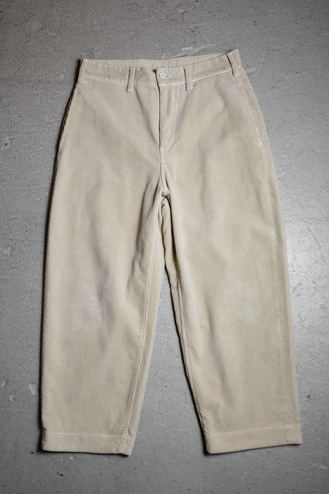 Porter Classic Porter Classic - CORDUROY PANTS - Off White | Grailed