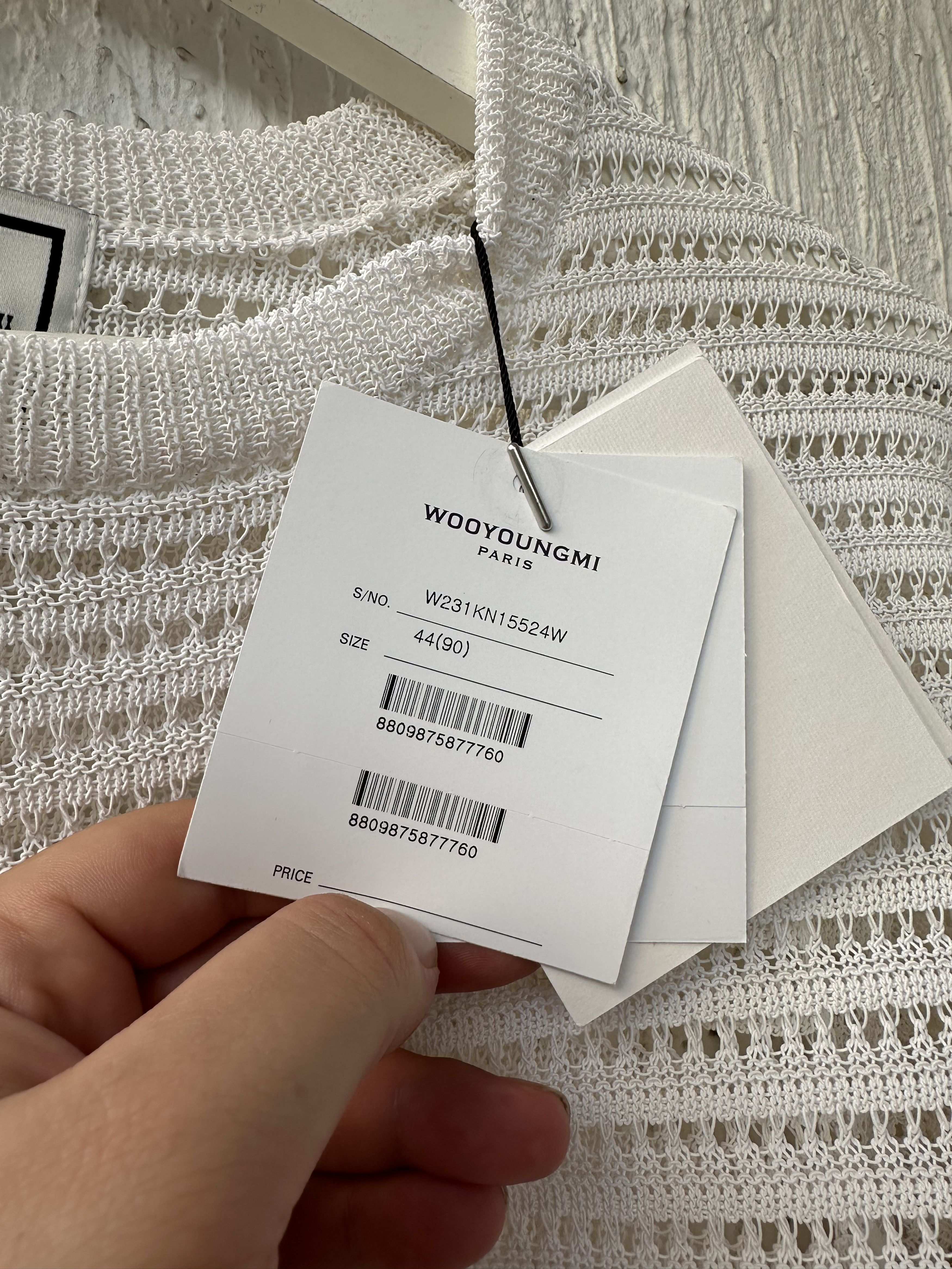 Wooyoungmi BNWT open knit sweater Size US S / EU 44-46 / 1 - 6 Thumbnail