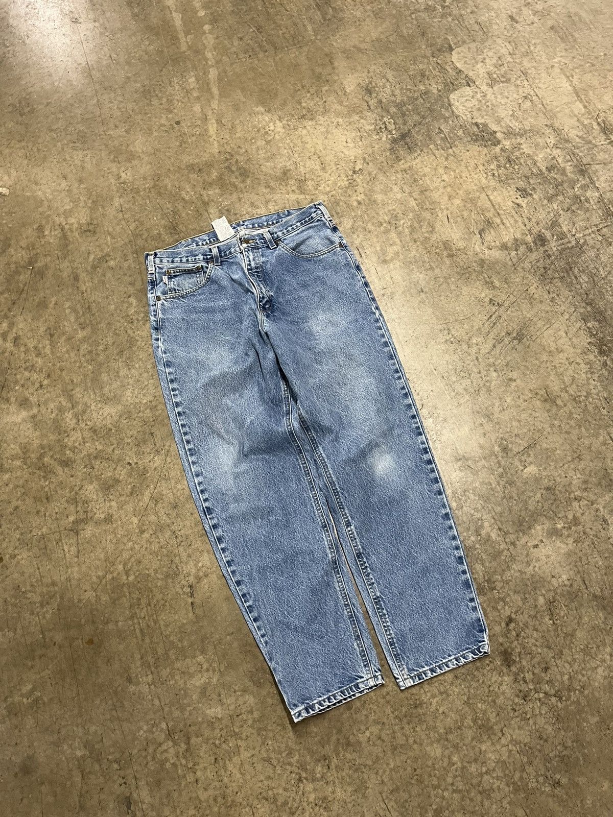 Carhartt × Vintage Carhartt vintage baggy fit denim pants skater hype rare Size US 36 / EU 52 - 5 Thumbnail