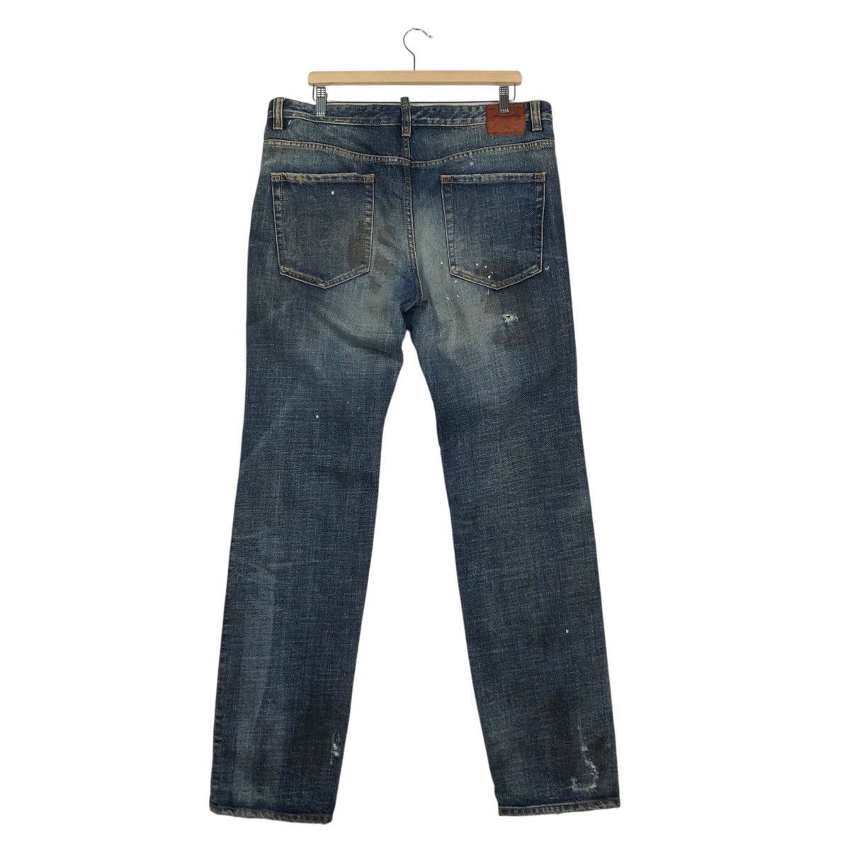Dsquared2 📌Vintage Patchwork Denim Jeans Dsquared2 Made in Italy Size US 38 / EU 54 - 9 Thumbnail