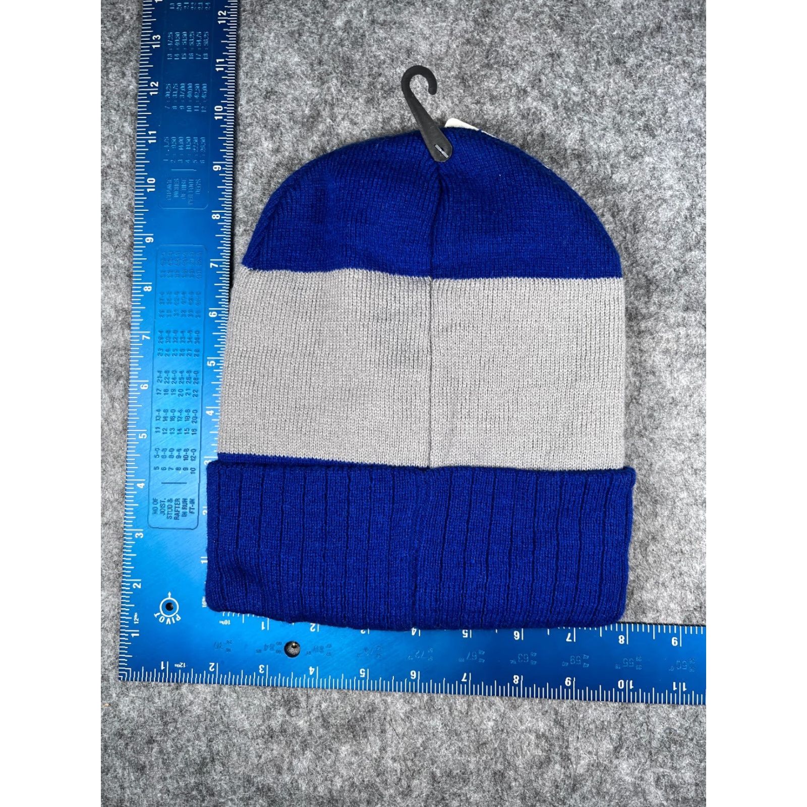 Vintage Texas Knit Beanie Toque Unisex One Size Blue Lightweight Ski Casual Size ONE SIZE - 4 Thumbnail