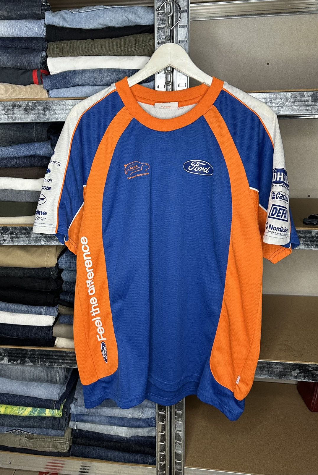 Ford Ford European Rallycross Racing Jersey MSE Team Shirt Size L Size US L / EU 52-54 / 3 - 1 Thumbnail