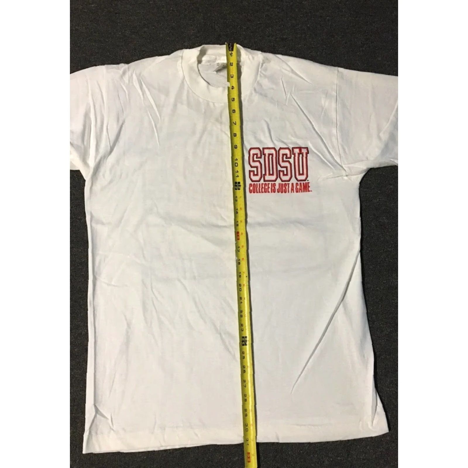 Vintage VINTAGE San Diego State University SDSU Bored Of Education Monopoly Parody Shirt L Mens White 90s College Comedy Fans Size US L / EU 52-54 / 3 - 8 Thumbnail