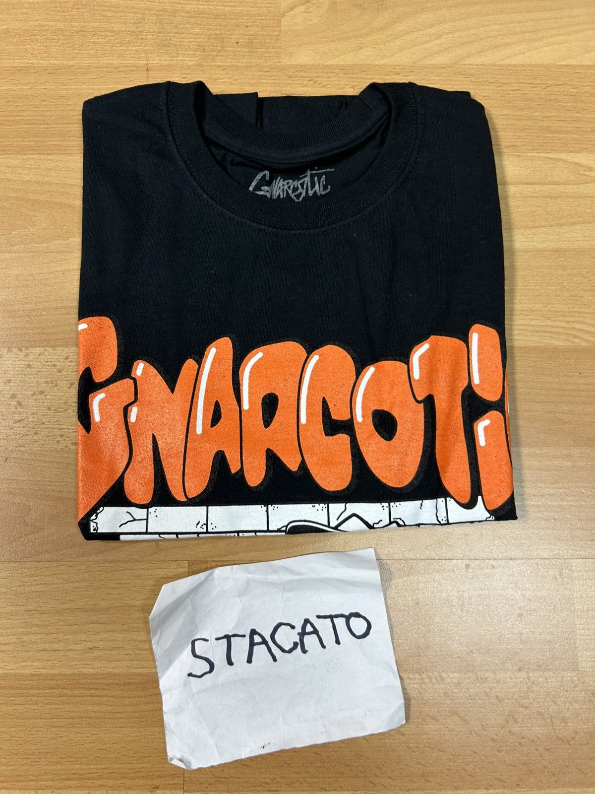 Gnarcotic × Rap Tees Gnarcotic Lil Gnar Street Addict Tee Black Size US S / EU 44-46 / 1 - 5 Thumbnail