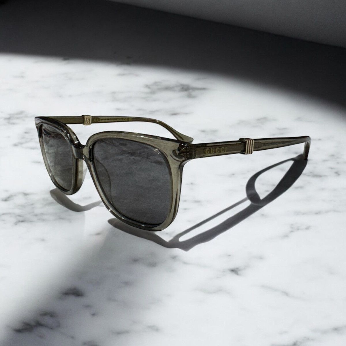 Gucci GUCCI GG1493S RECTANGLE SUNGLASSES Size ONE SIZE - 2 Thumbnail