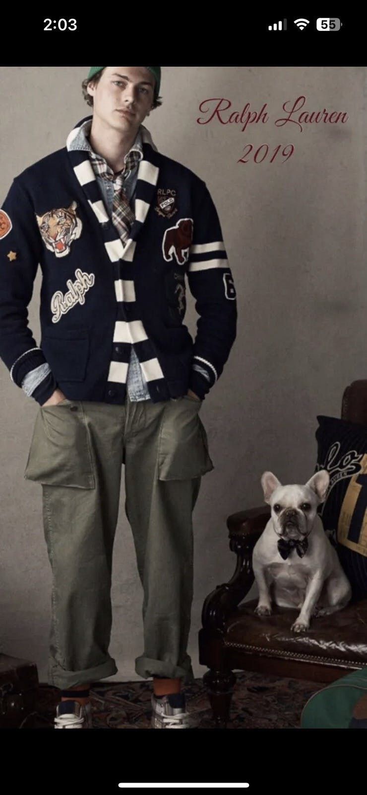 Polo Ralph Lauren Utility monkey cargo trouser