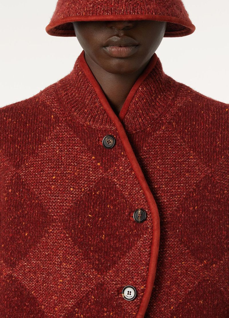 Loro Piana o1srvl11e0526 FAO9792 Cernobbio Jacket in Red Size XS / US 0-2 / IT 36-38 - 3 Thumbnail