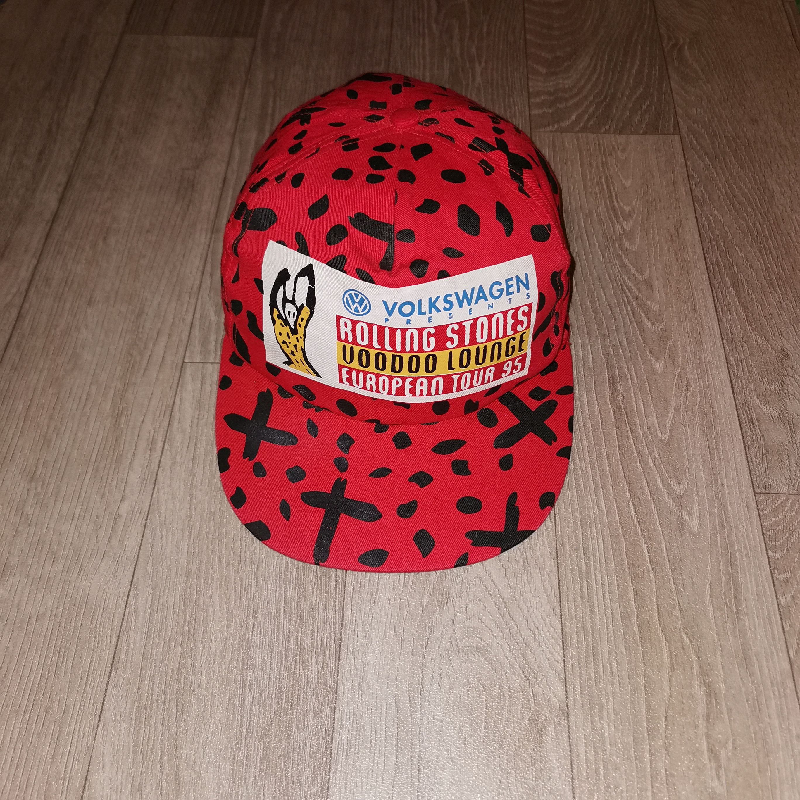 The Rolling Stones Vintage Rolling Stones 1995 Tour Cap voodoo lounge Size ONE SIZE - 2 Thumbnail