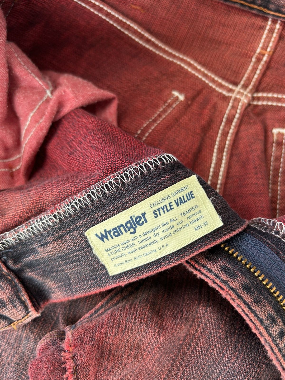 Wrangler Wrangler Flare Vintage Japan Denim Size US 30 / EU 46 - 11 Thumbnail
