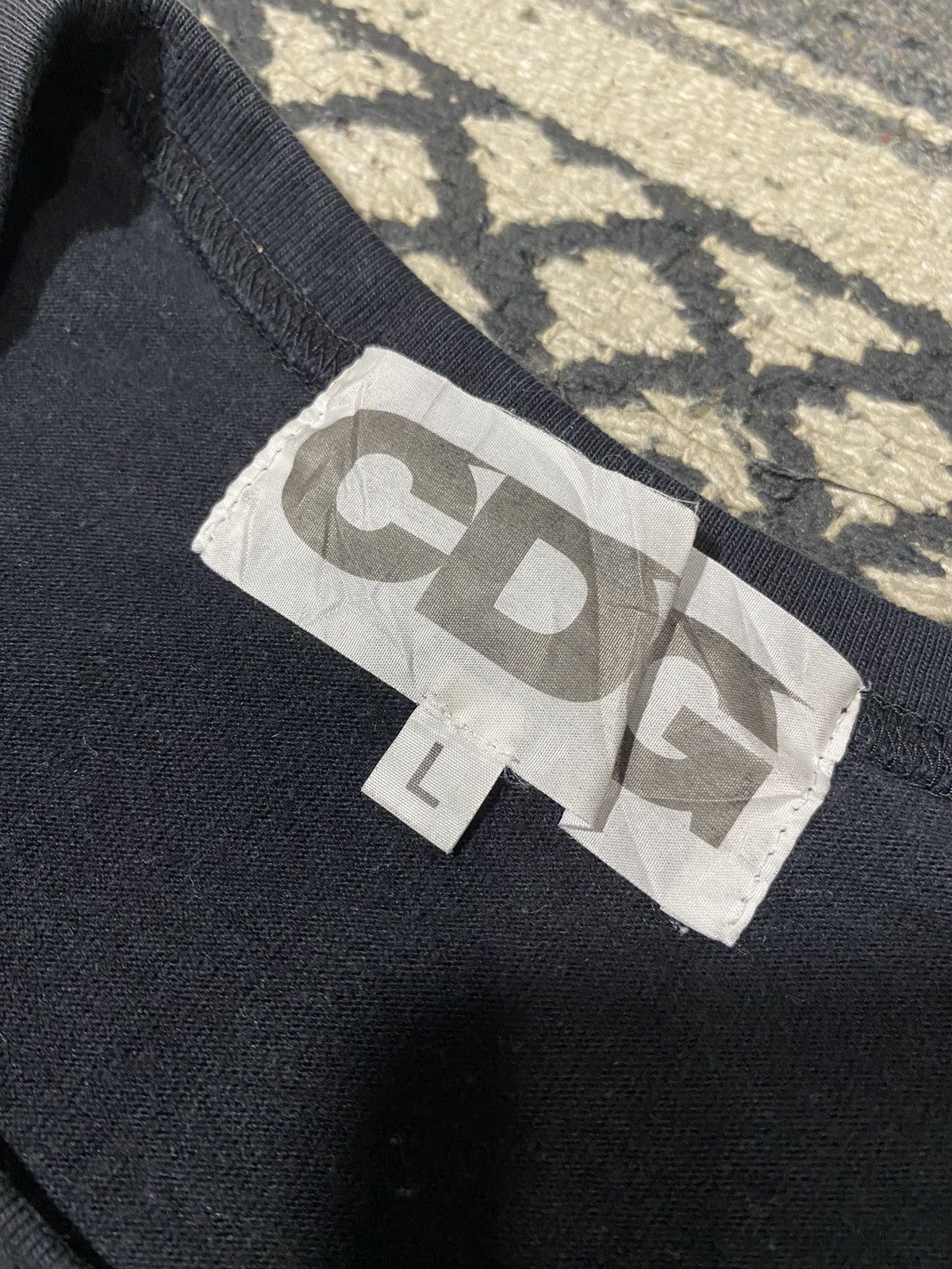 Comme des Garcons CDG Chest Circle Logo T-Shirt Size US L / EU 52-54 / 3 - 4 Thumbnail