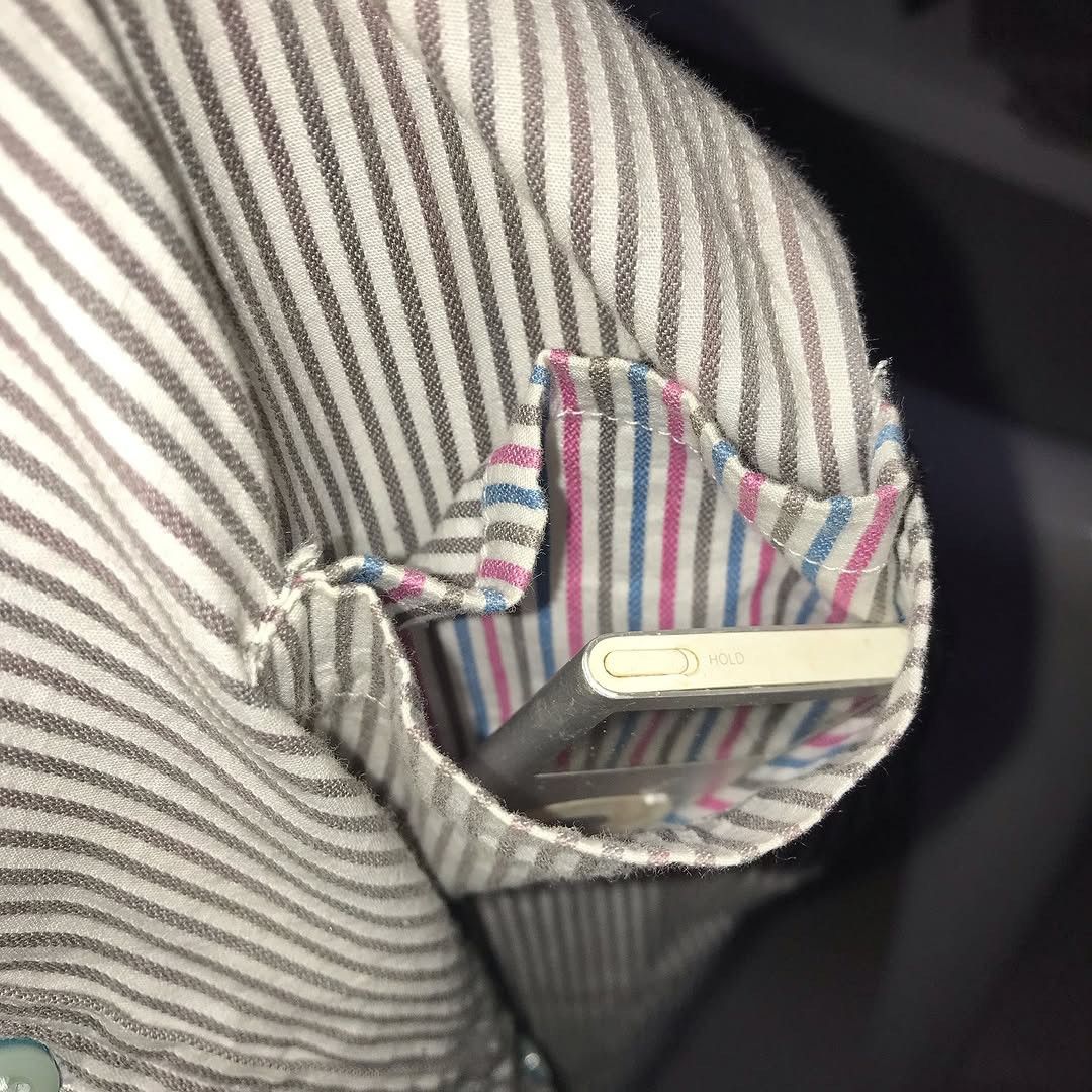 Beams Japan × Beams Plus Vintage Beams Heart Shirt brown stripes White japan Folding Size US L / EU 52-54 / 3 - 8 Thumbnail