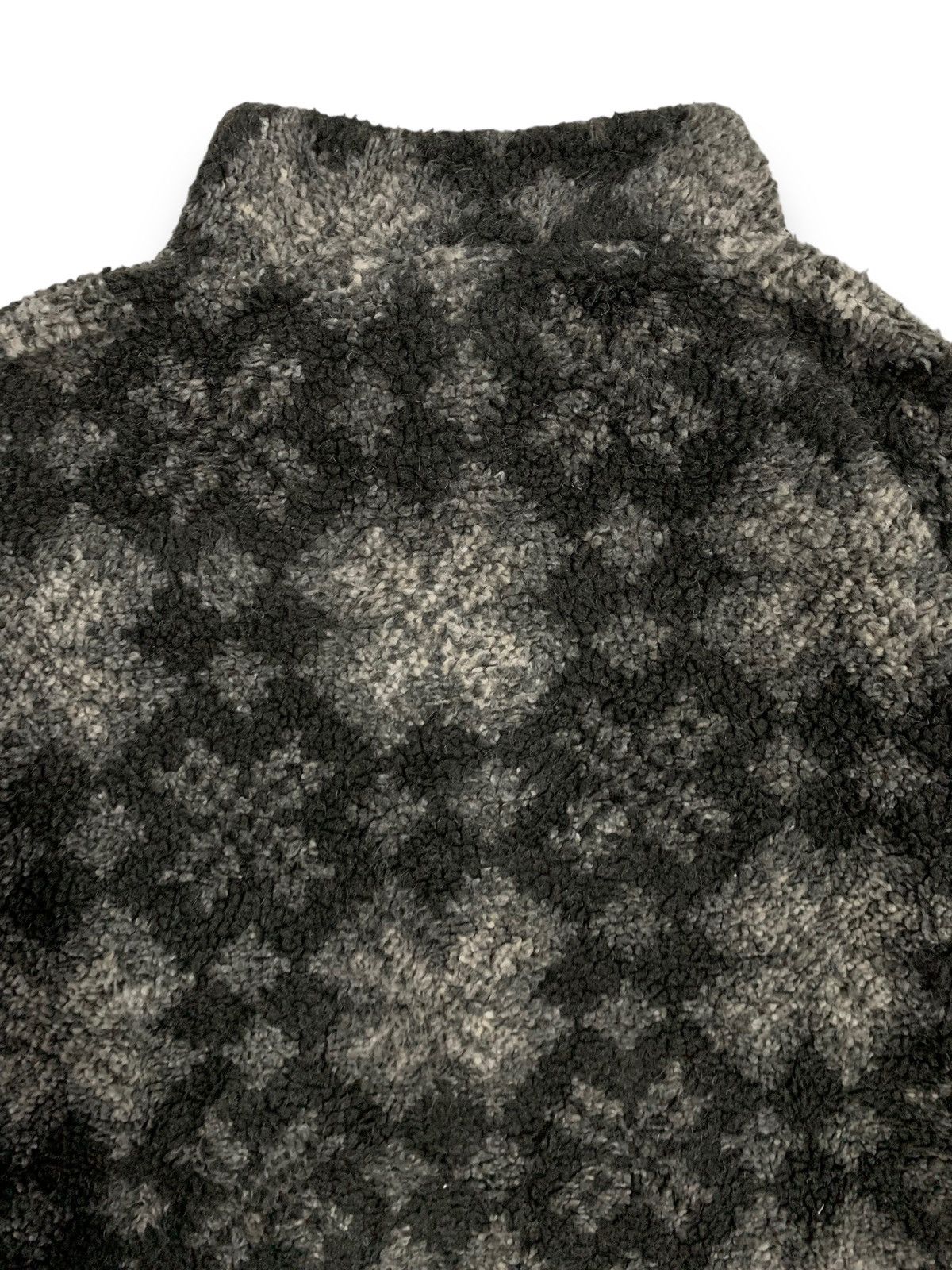 L.L. Bean Vintage 80s L.L.Bean Half Button Snowflake Fleece Sweatshirt Size US M / EU 48-50 / 2 - 11 Thumbnail