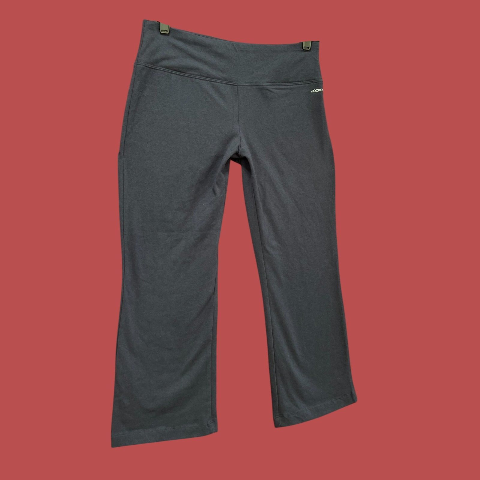 Jockey Jockey - Women's Cotton Stretch Slim Flare Capri - Blue - Me Size 28" / US 6 / IT 42 - 13 Thumbnail