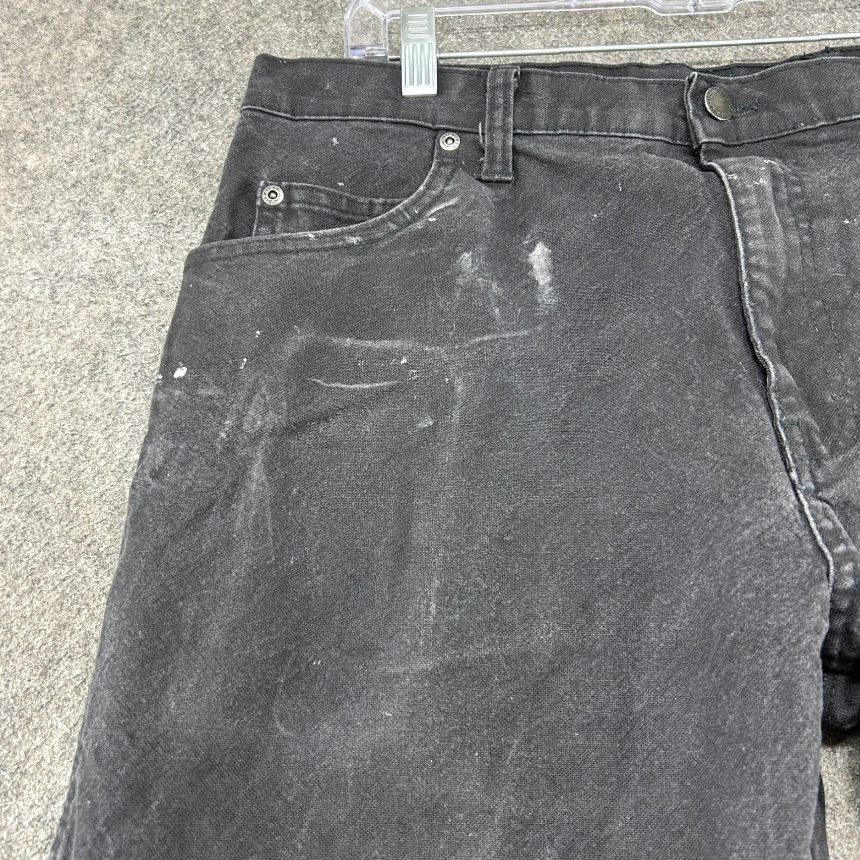 Dickies Dickies Pants Mens 34x30 Black Carpenter Straight Relaxed Canvas Workwear 874 Vintage No Size US 34 / EU 50 - 7 Thumbnail
