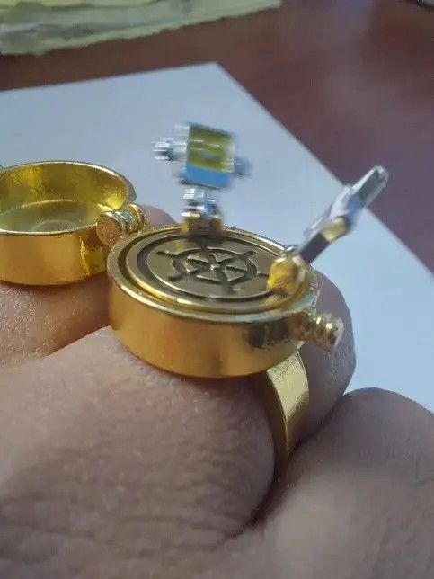 Japanese Brand Rotate BFF Ring Adjustable Ring Size ONE SIZE - 4 Thumbnail