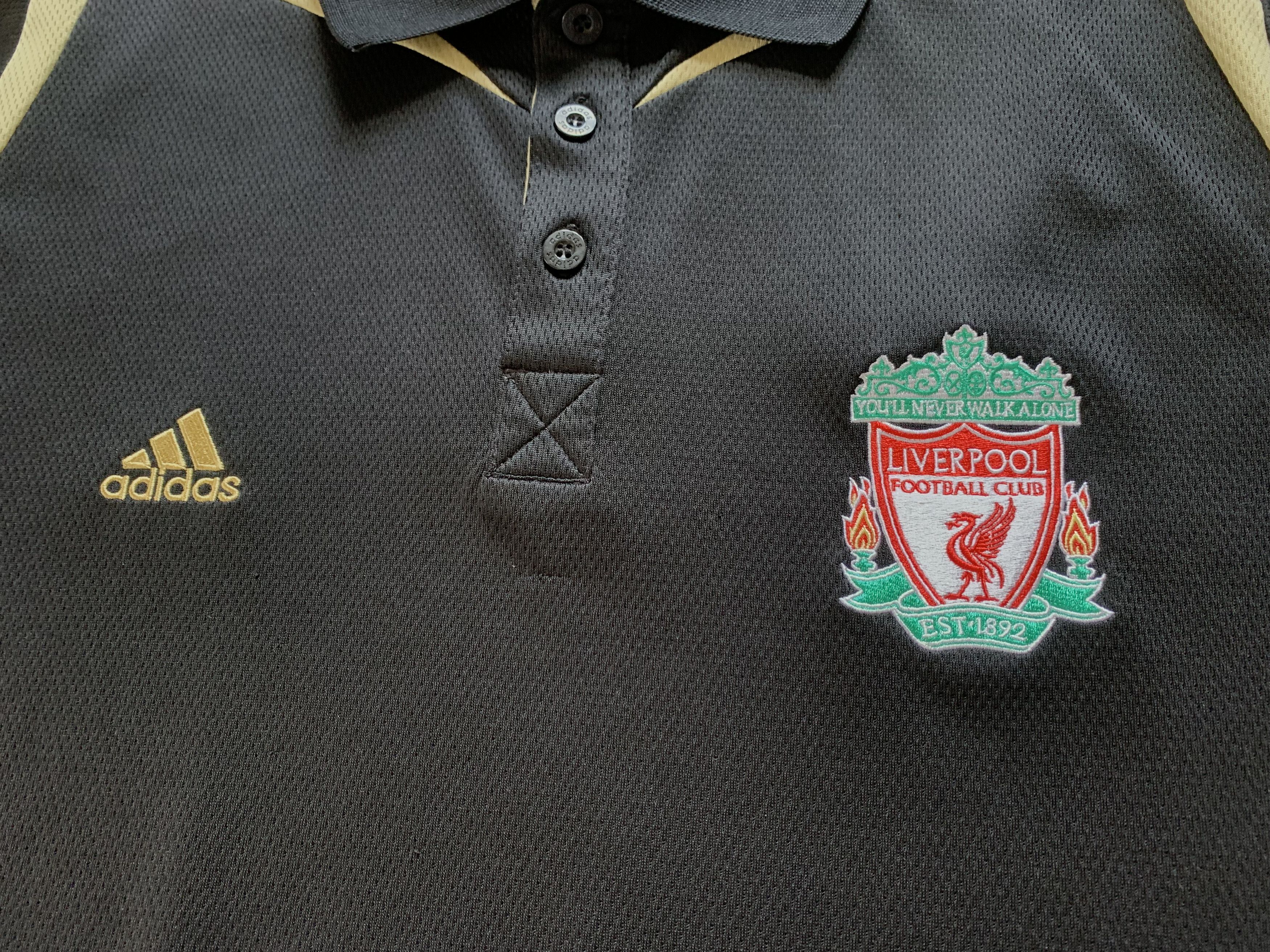 Adidas Adidas FC Liverpool Training Jersey Polo 2008 Size US L / EU 52-54 / 3 - 5 Thumbnail