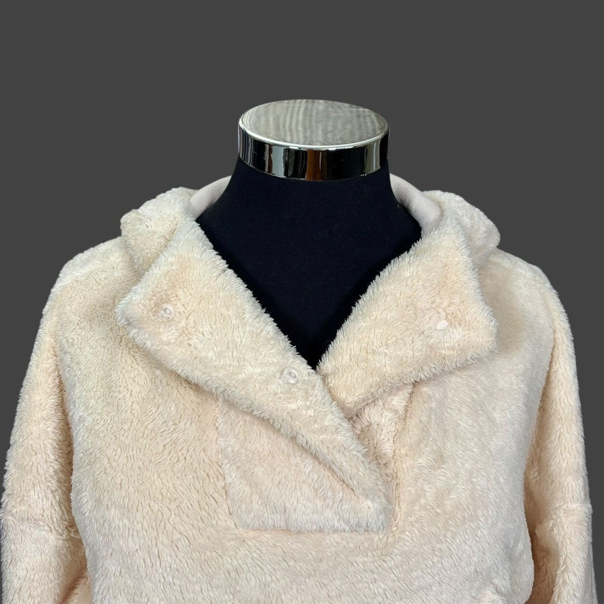Other Lole Women’s Yana Sherpa Beige Cropped Hoodie Sz L Size L / US 10 / IT 46 - 6 Thumbnail